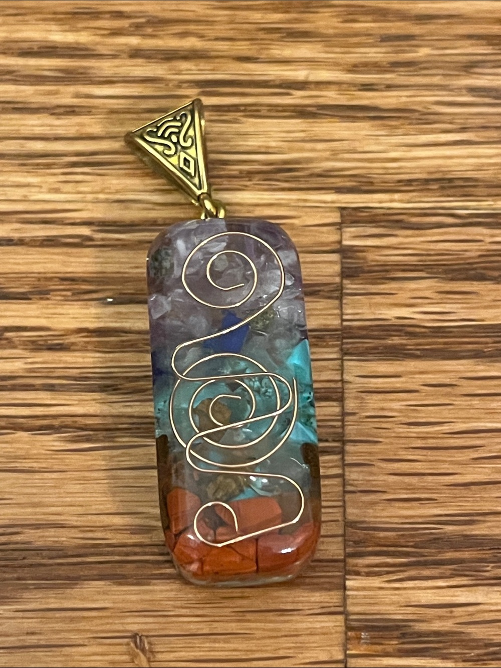 Acrylic pendant